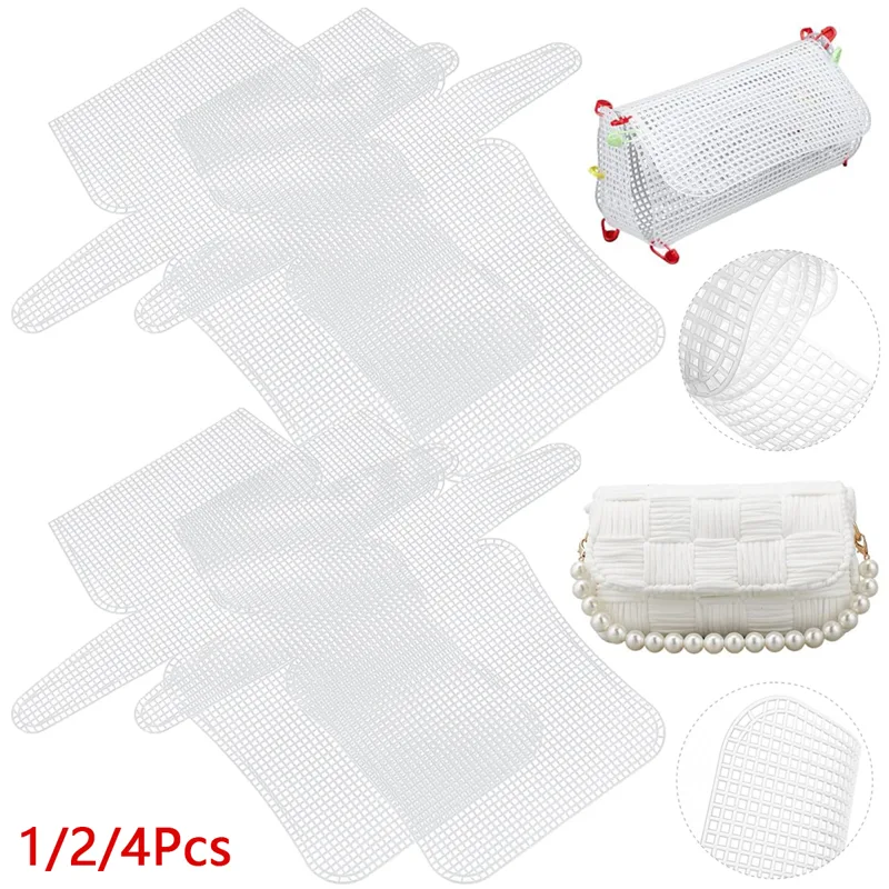 Embroidery Underlay - 1-4 Adet Plastik Örgü Tuval Çarşafları