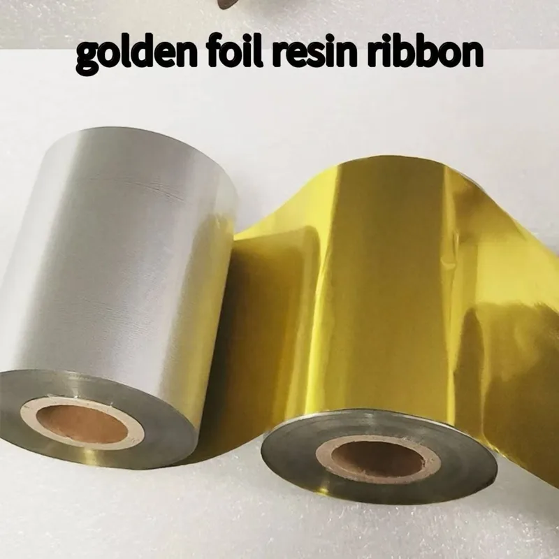 Transfer Paper Carbon - Renkli Altın Varaklı Reçine Kurdele Hediye