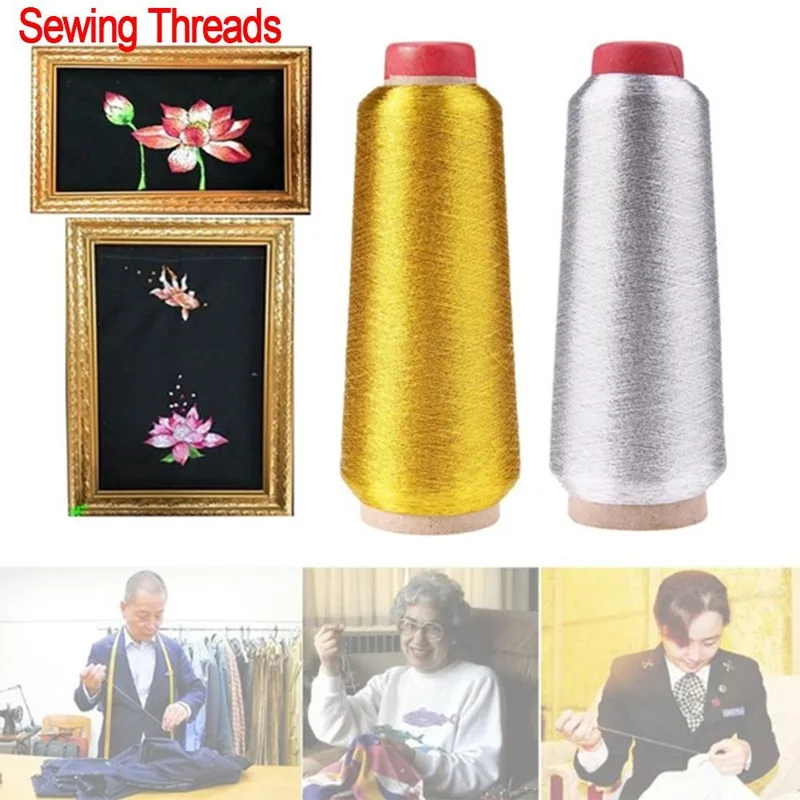 Embroidery Floss - Altın/gümüş nakış konuları bilgisayar çapraz dikiş