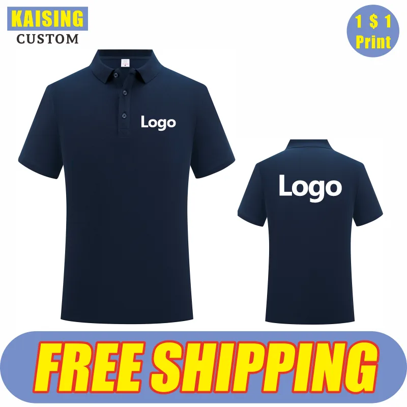 Embroidery Uniform - KAISING yüksek kaliteli saf pamuk Polo