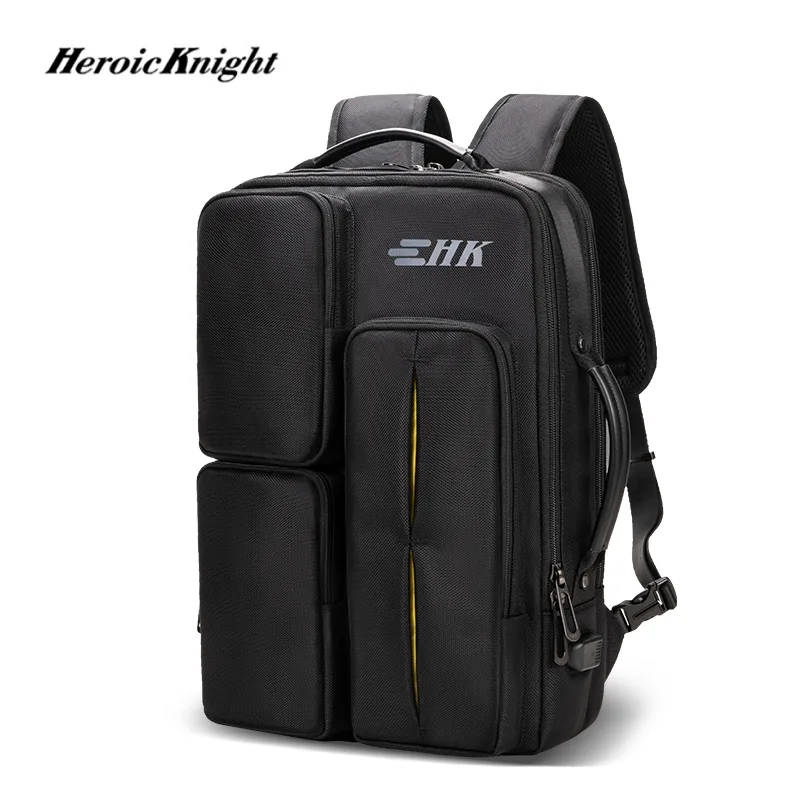 Embroidery Underlay - Heroic Knight Laptop Sırt Çantası Erkekler