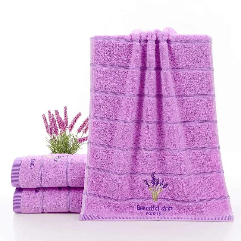Embroidery Towel - Yüksek Kaliteli İşlemeli Pamuklu Havlu Seti