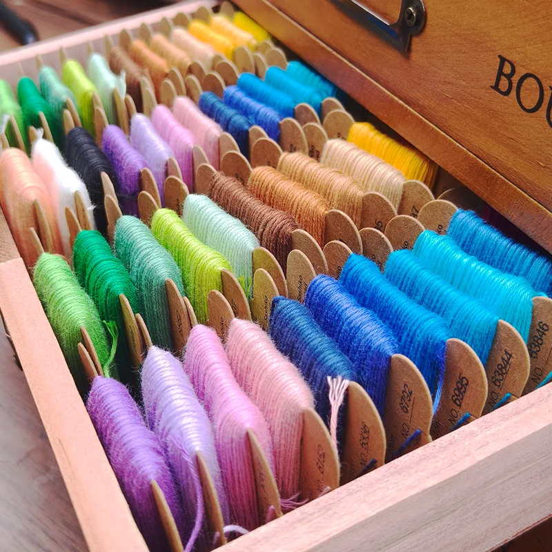 Embroidery Floss - 32 Renk Sashiko İpliği %100 Pamuk