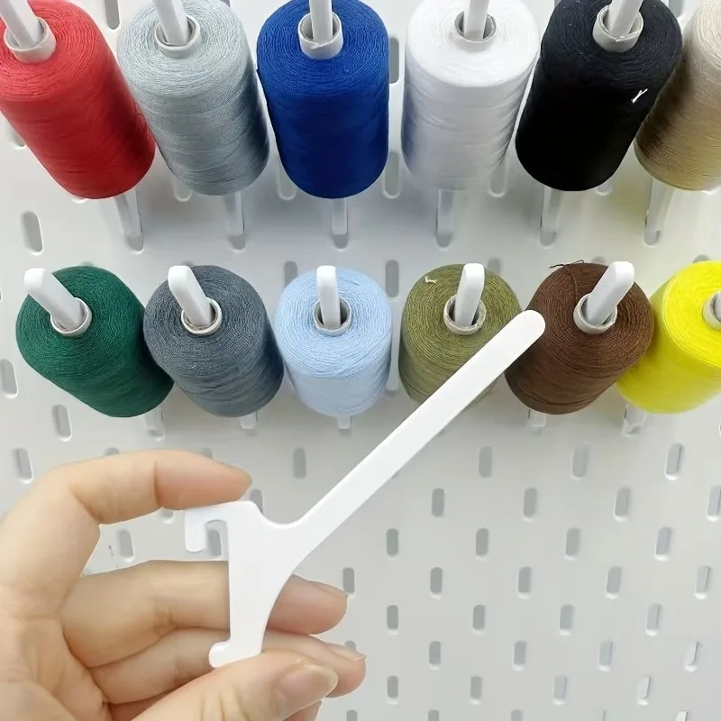 Embroidery Tas - 10 adet iplik makarası Pegboard kancaları