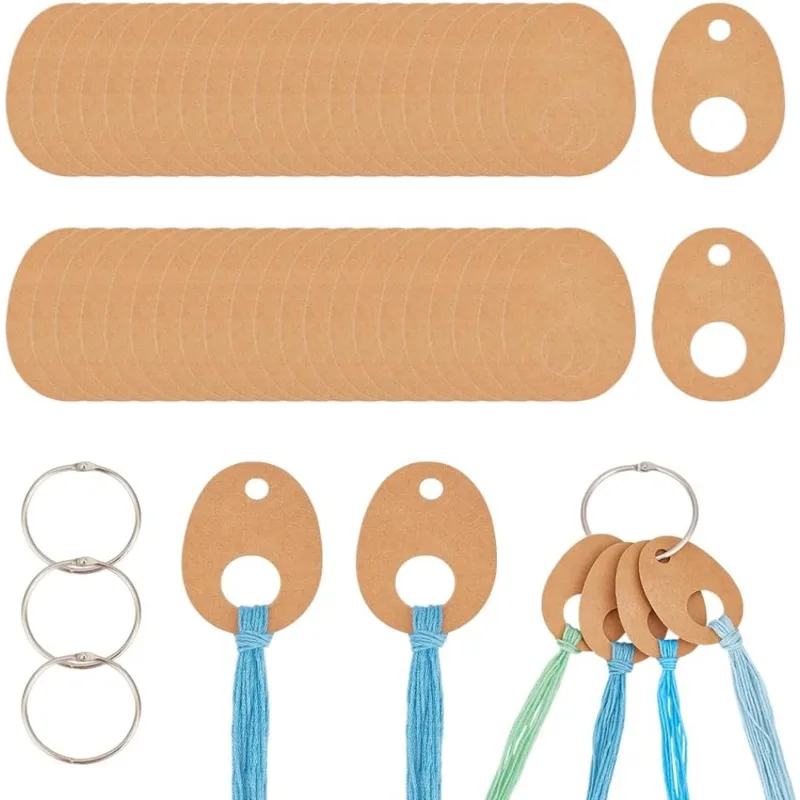 Embroidery Floss - 100 Adet Gözyaşı Ipi Iplik Damla
