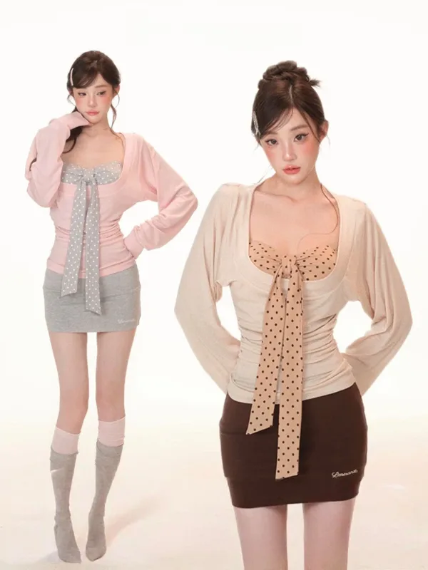 Y2K İki Parçalı Takım: Seksi P - Embroidery Set incelemesi ve fiyatı