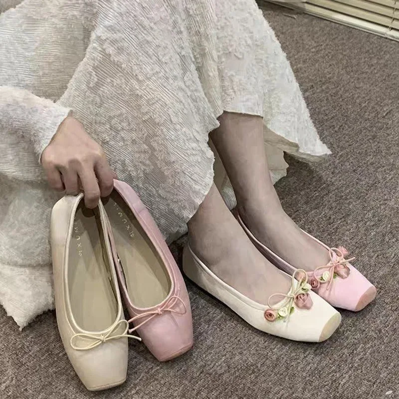 Kadın Flats Bow Marie Janes Ay - Embroidery Designer incelemesi ve fiyatı