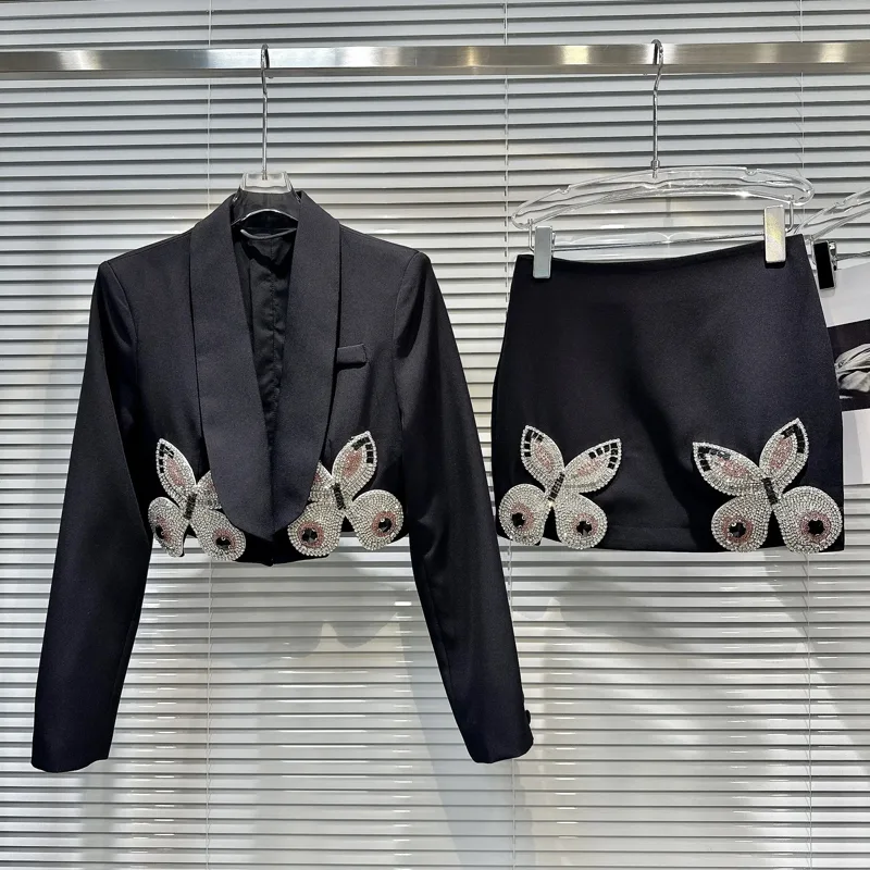 Chic kelebek nakış Diamonds bo - Embroidery Jacket incelemesi ve fiyatı