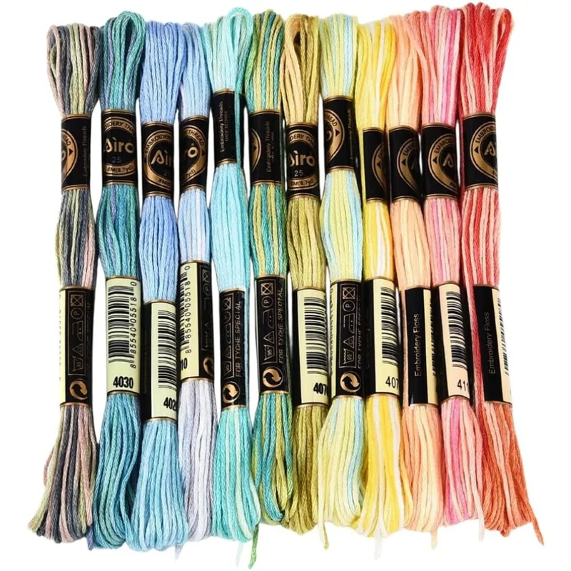 12 Çile 105 Yarda 6 Katlı Çeşi - Embroidery Floss incelemesi ve fiyatı