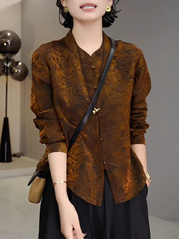 Zarif Çin Tarzı Kadın Gömleği  - Embroidery Cardigan incelemesi ve fiyatı