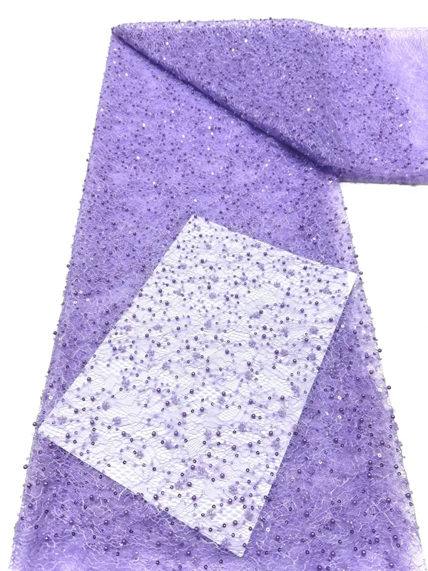 Lüks Pul Payetli Dantel Kumaş  - Embroidery Gradient incelemesi ve fiyatı