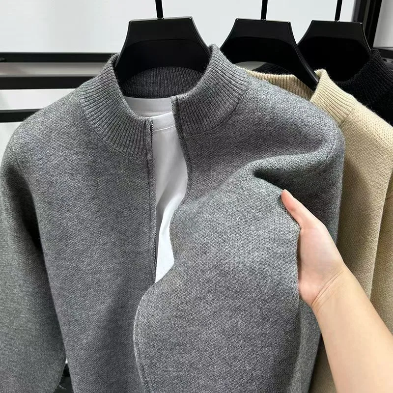 Erkek Kalınlaştırılmış Düz Ren - Embroidery Cardigan incelemesi ve fiyatı