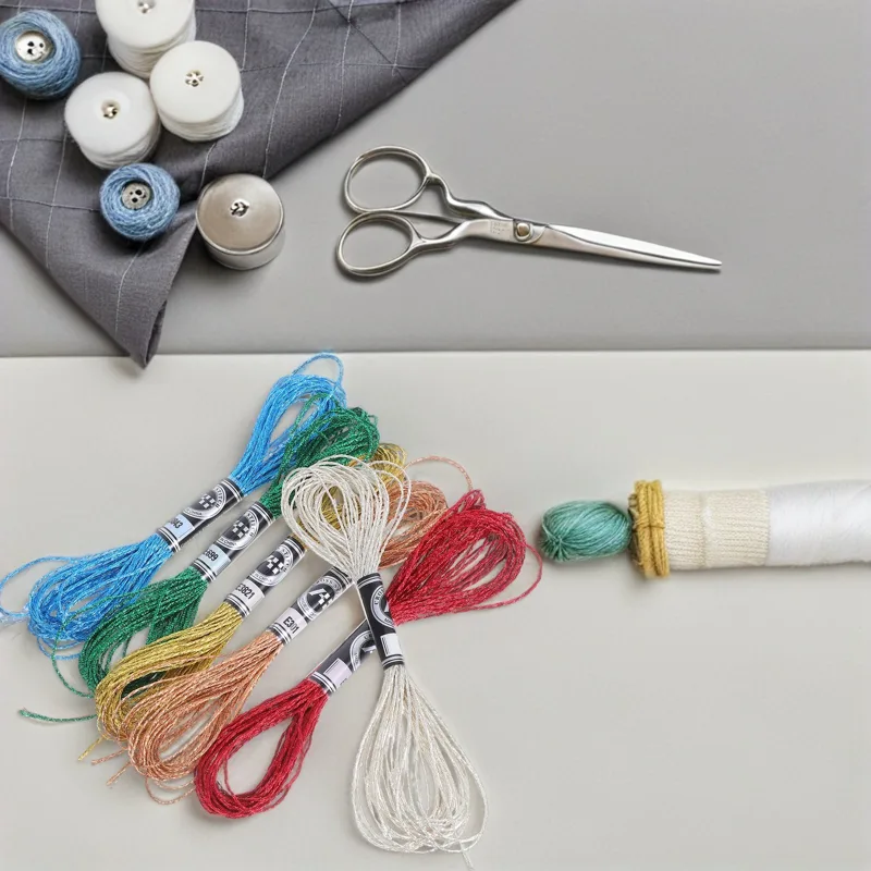 6 Adet Parlak Metalik Nakış İp - Embroidery Floss incelemesi ve fiyatı
