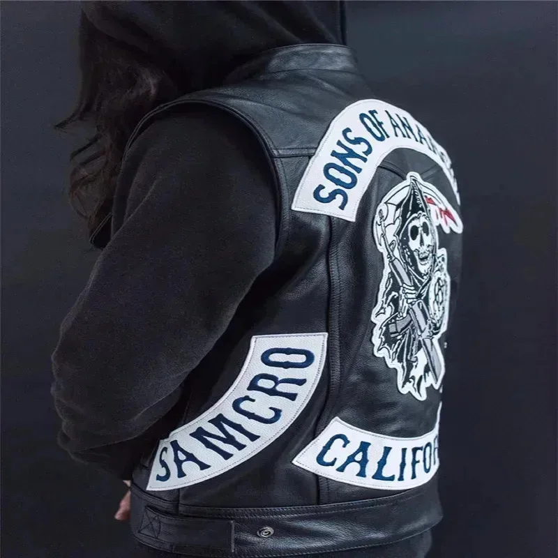 ABC123Leather Erkekler Motosik - Embroidery Jacket incelemesi ve fiyatı