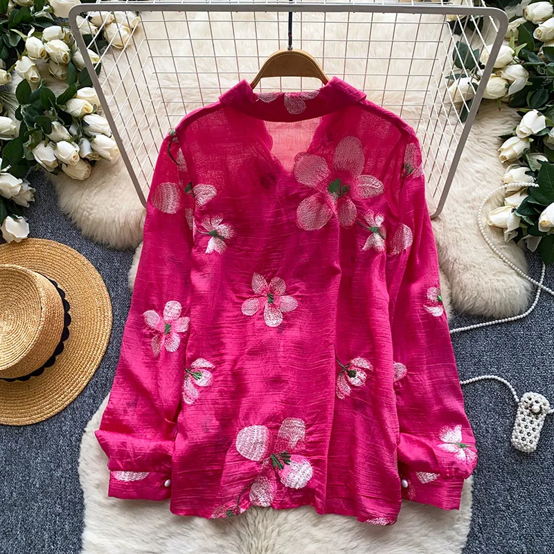 Kore Tarzı Çiçek İşlemeli Hırk - Embroidery Cardigan incelemesi ve fiyatı