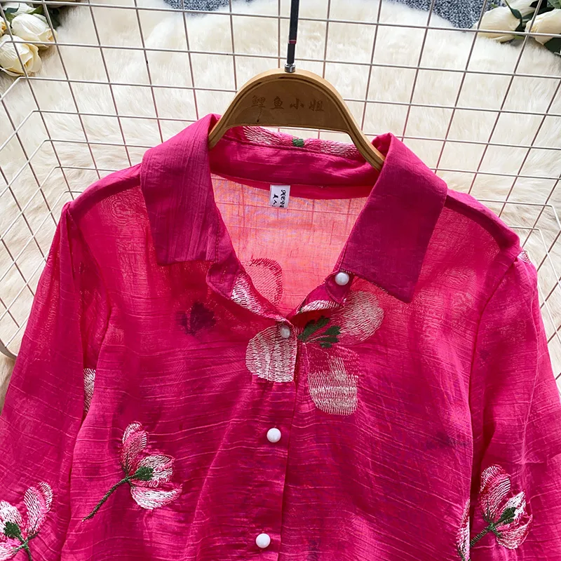 Kore Tarzı Çiçek İşlemeli Hırk - Embroidery Cardigan incelemesi ve fiyatı