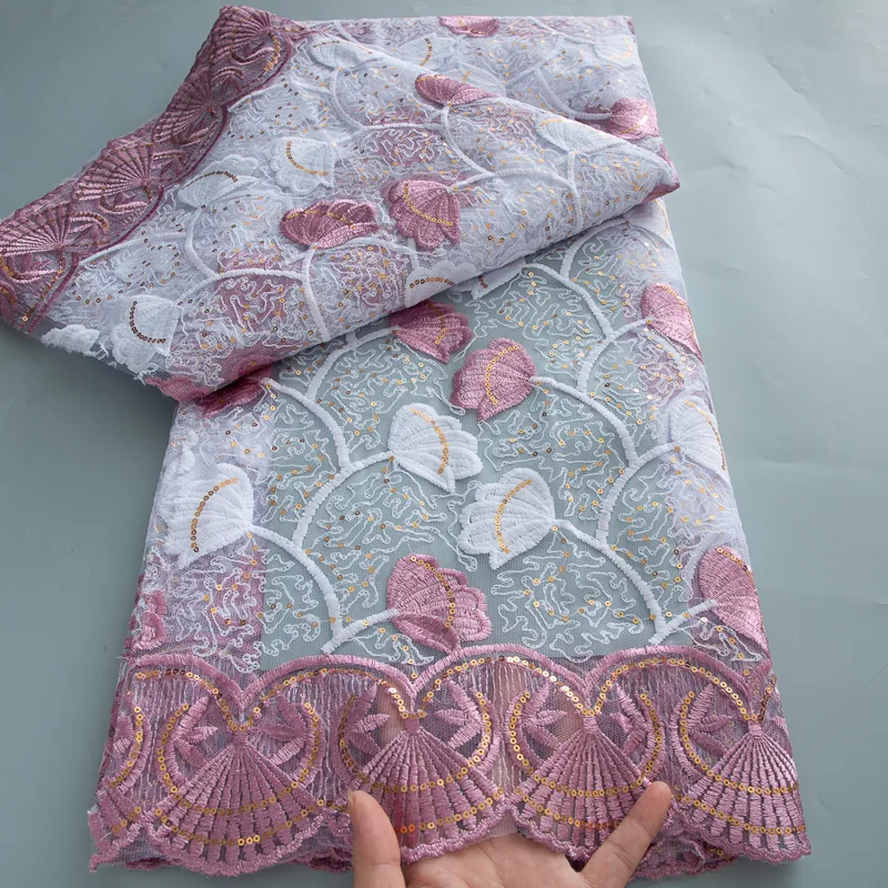 Mavi Afrika Dantel Kumaş 2025  - Embroidery Gradient incelemesi ve fiyatı
