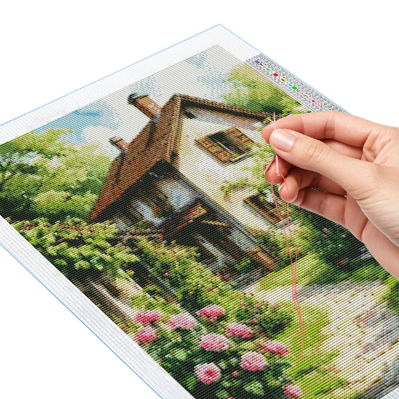 Yeni Gelen Çapraz Dikiş Kumaş  - Embroidery Rose Stitch incelemesi ve fiyatı