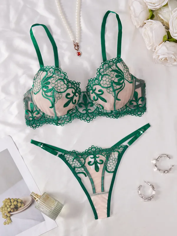 Çift Katmanlı Sütyenli Push Up - Embroidery Set incelemesi ve fiyatı