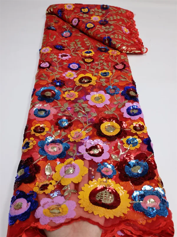Pul Payetli Tül Afrika Dantel  - Embroidery Gradient incelemesi ve fiyatı