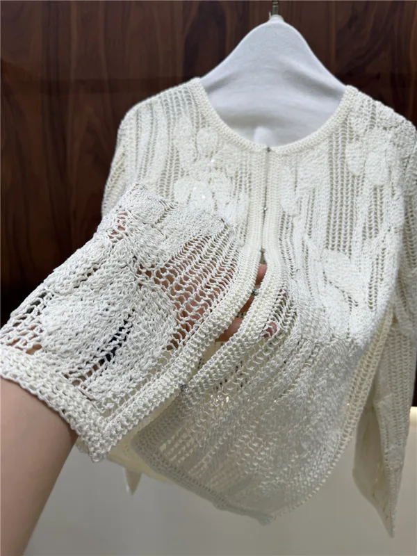 Kadınlar İçin Ajurlu İşlemeli  - Embroidery Cardigan incelemesi ve fiyatı