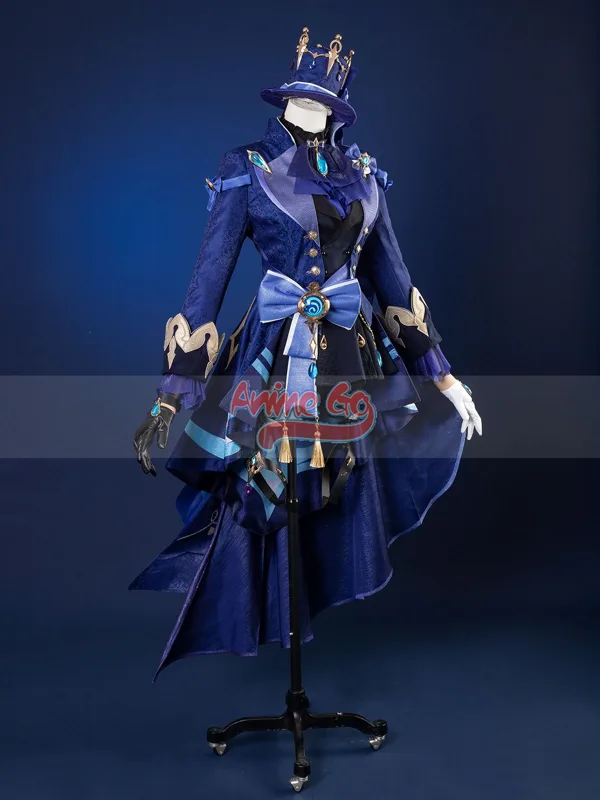 Beyaz Siyah Furina Cosplay Gen - Embroidery Jacket incelemesi ve fiyatı