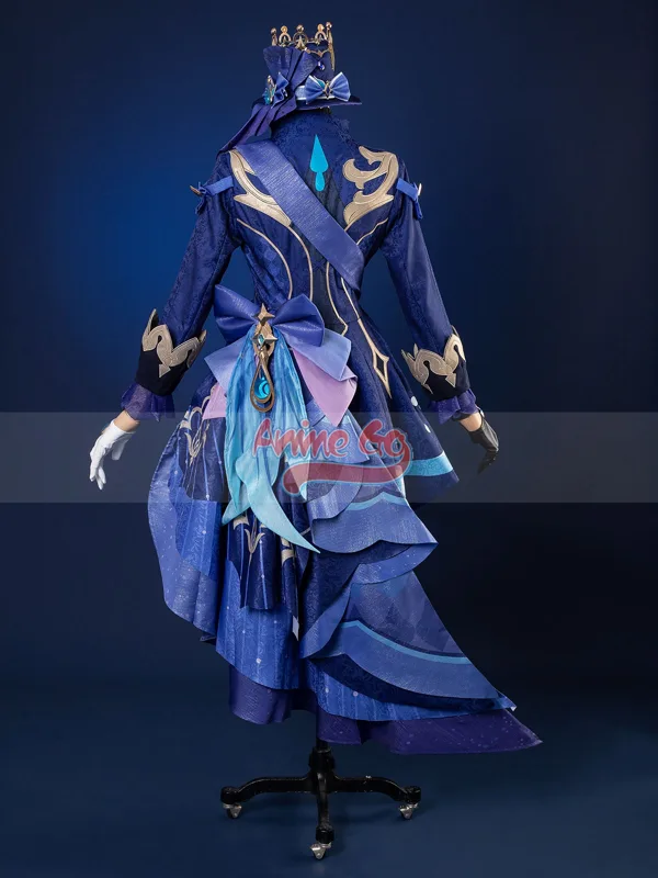 Beyaz Siyah Furina Cosplay Gen - Embroidery Jacket incelemesi ve fiyatı