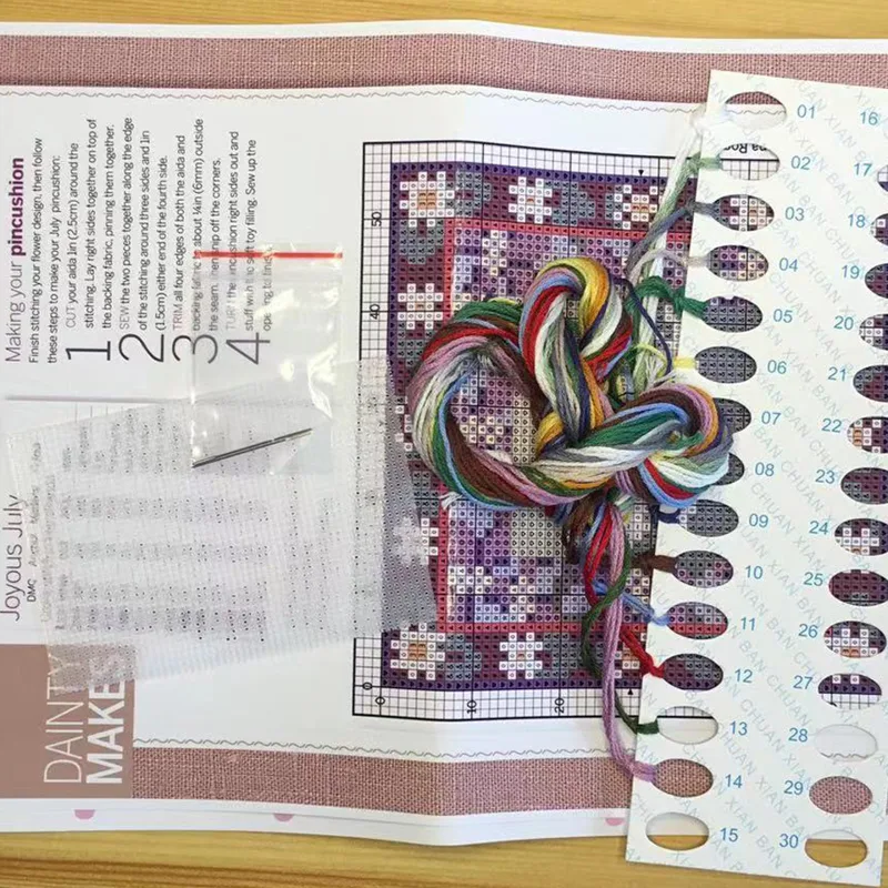 ZC184 Çapraz dikiş kitleri Kan - Embroidery Tas incelemesi ve fiyatı