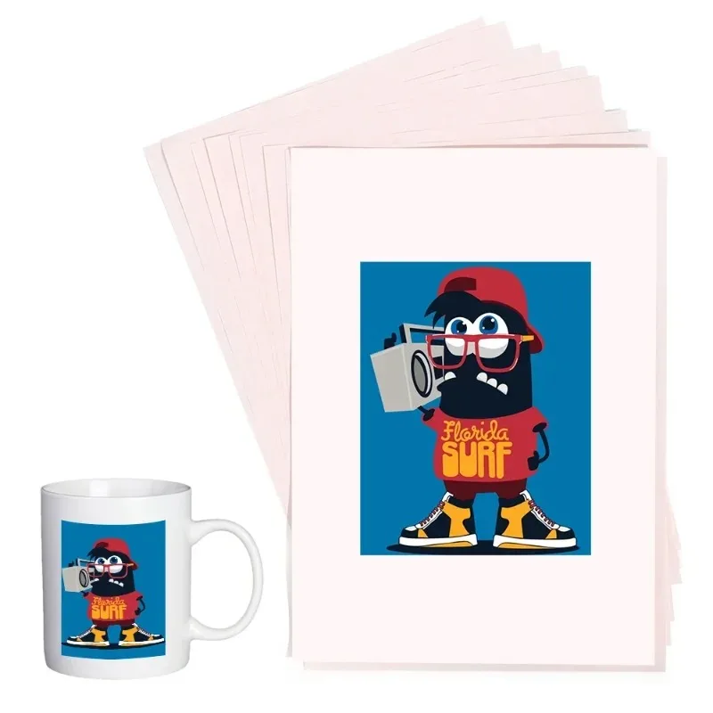 100-10 adet A4 Süblimasyon Isı - Transfer Paper Carbon incelemesi ve fiyatı
