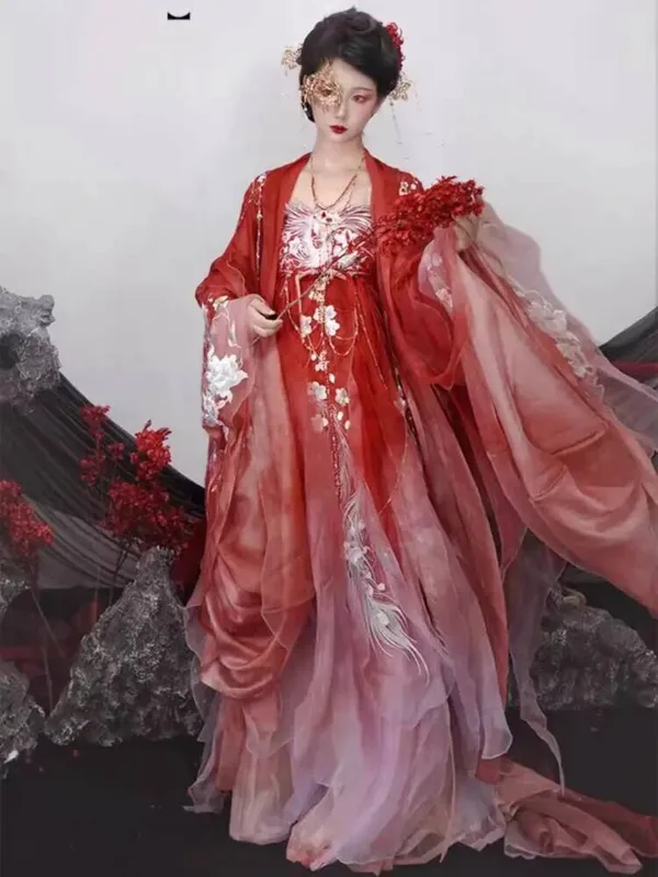 Hanfu'da Kadınlar Ağır İşlemel - Embroidery Set incelemesi ve fiyatı