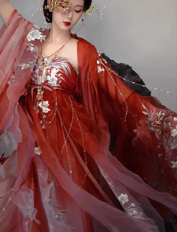 Hanfu'da Kadınlar Ağır İşlemel - Embroidery Set incelemesi ve fiyatı