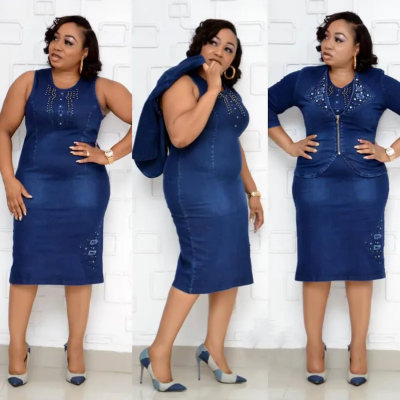 2 parça setleri kadın Denim et - Embroidery Jacket incelemesi ve fiyatı