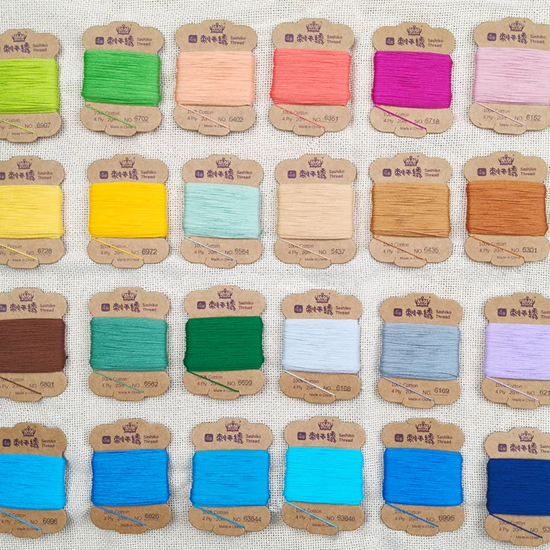 32 Renk Sashiko İpliği %100 Pa - Embroidery Floss incelemesi ve fiyatı