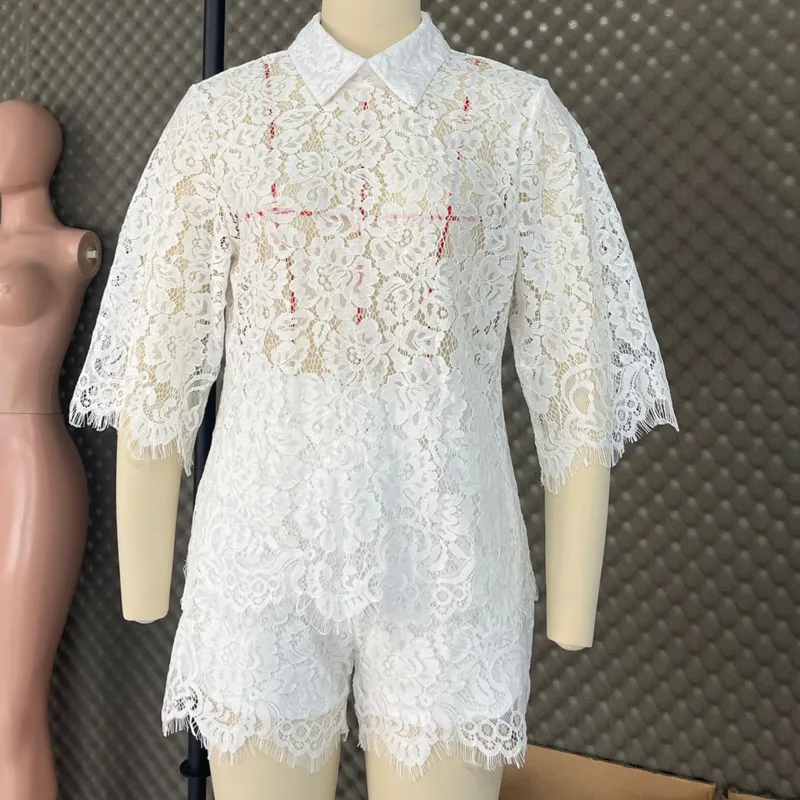 Seksi Dantel Nakış Şort Takım  - Embroidery Uniform incelemesi ve fiyatı