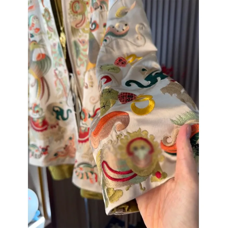 Yeni Çin Tarzı Kimono Hırka Ce - Embroidery Jacket incelemesi ve fiyatı