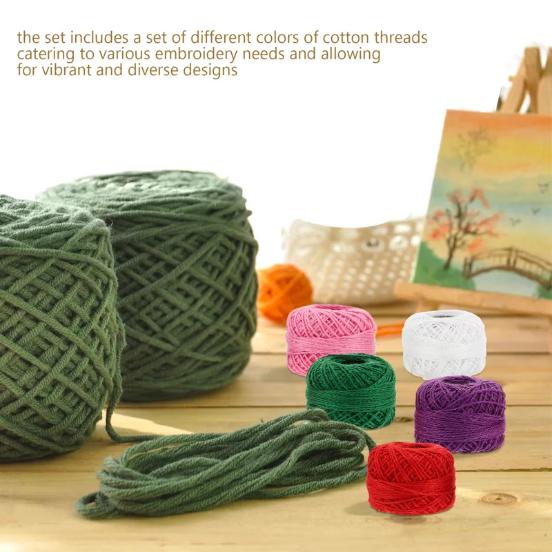 12 Adet Pamuklu Nakış İpliği,  - Embroidery Floss incelemesi ve fiyatı