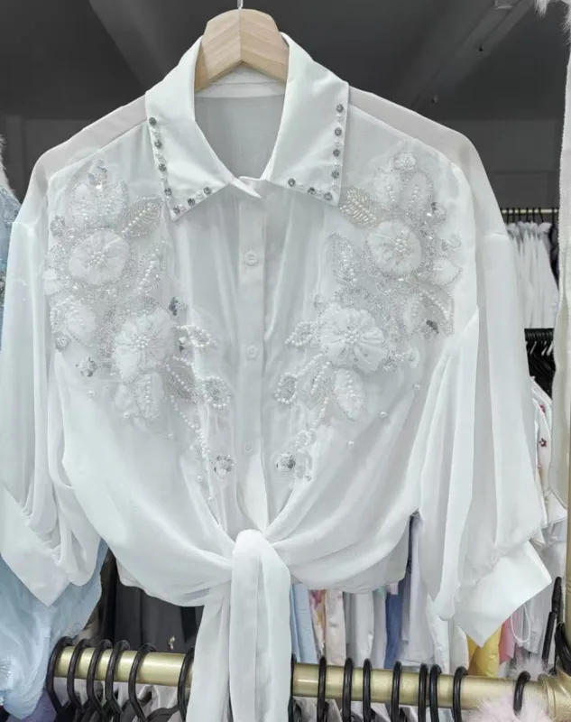 Streetwear Yaz Güneş Koruyucu  - Embroidery Cardigan incelemesi ve fiyatı