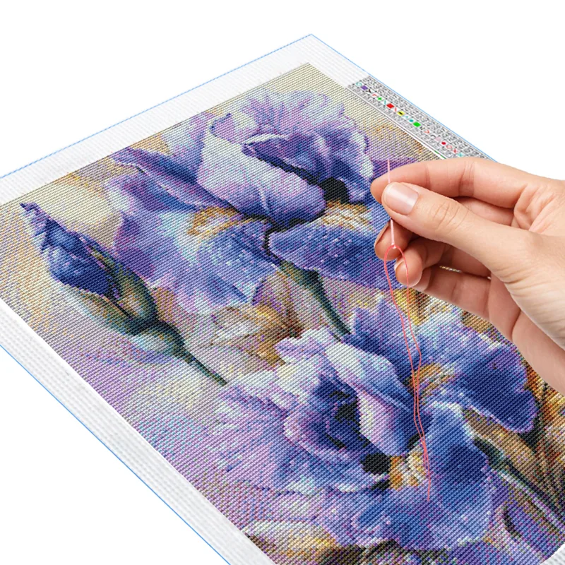 Çiçek 11CT Çapraz Dikiş Kitler - Embroidery Tas incelemesi ve fiyatı