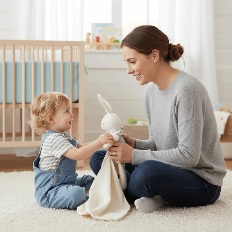Kare Şekli Bebek Tavşan Yorgan - Embroidery Towel incelemesi ve fiyatı