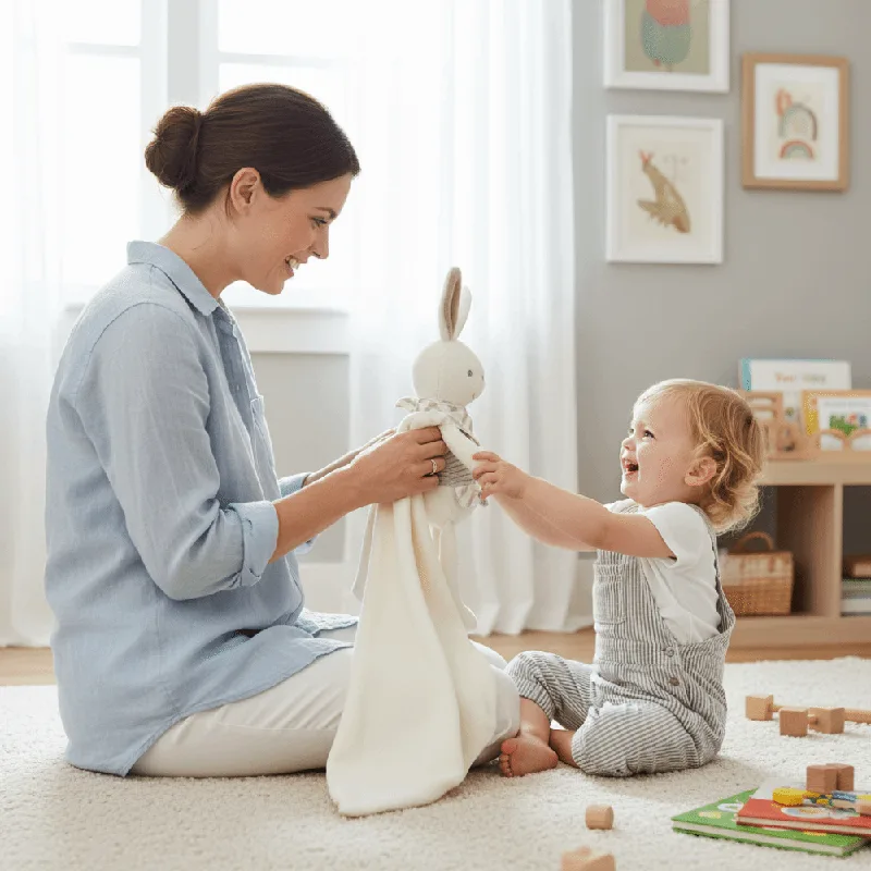 Kare Şekli Bebek Tavşan Yorgan - Embroidery Towel incelemesi ve fiyatı