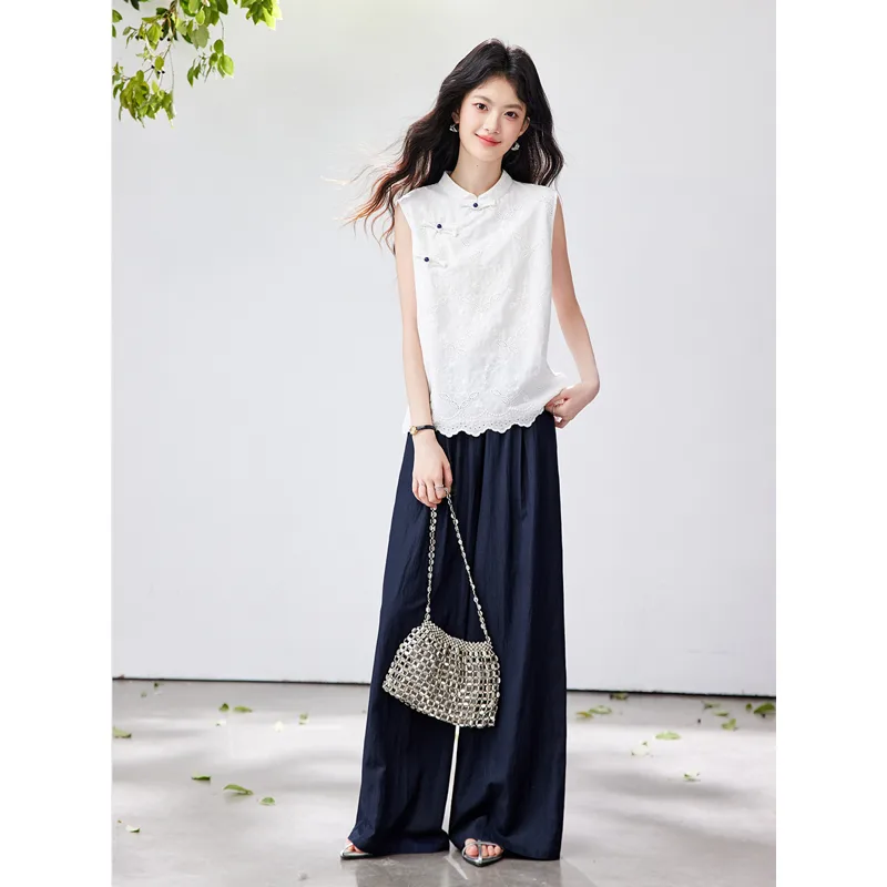 VIMLY Çin Tarzı Iki Parçalı Pa - Embroidery Uniform incelemesi ve fiyatı