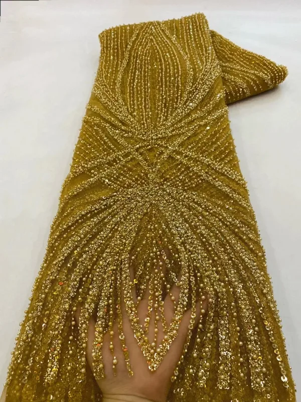 2 yard Yüksek Kaliteli Afrika  - Embroidery Gradient incelemesi ve fiyatı