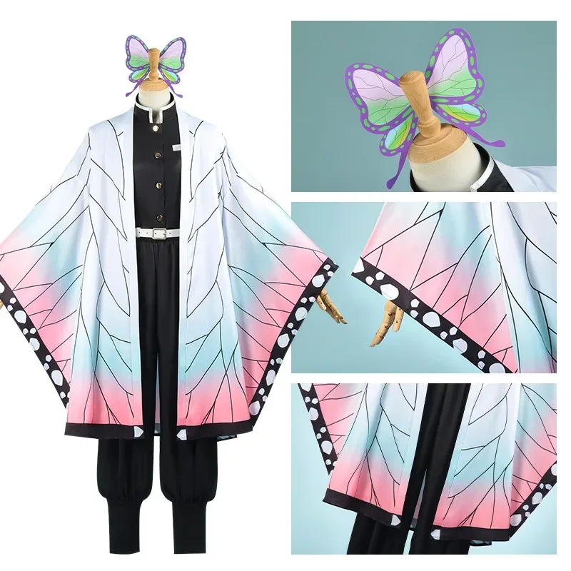 Anime Kochou Shinobu Cosplay K - Embroidery Uniform incelemesi ve fiyatı