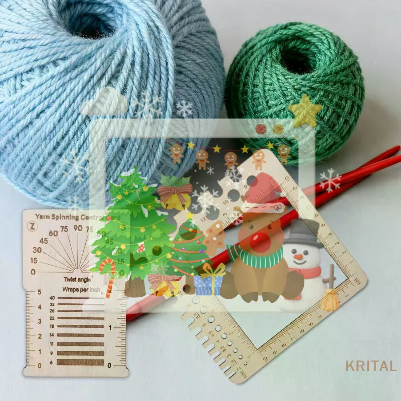 Ahşap örgü iğnesi ölçer kare c - Embroidery Floss incelemesi ve fiyatı