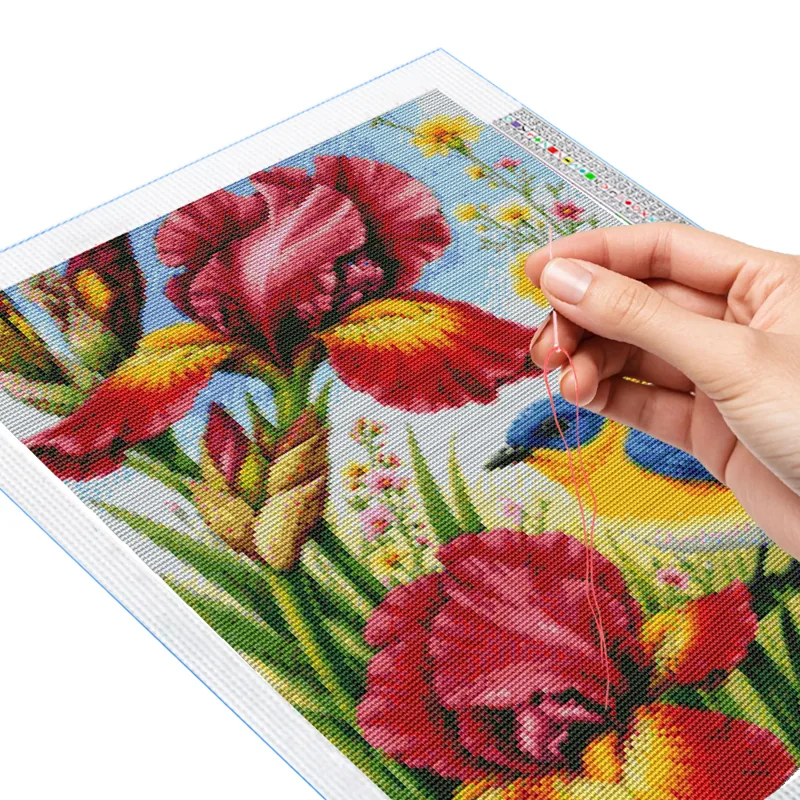 Çiçek 11CT Çapraz Dikiş Kitler - Embroidery Tas incelemesi ve fiyatı