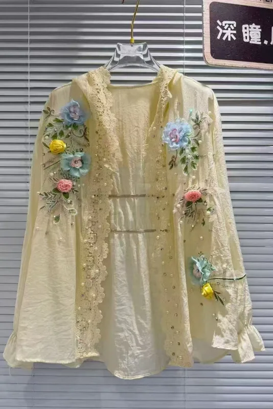 Nefes alabilen pamuk karışımlı - Embroidery Cardigan incelemesi ve fiyatı