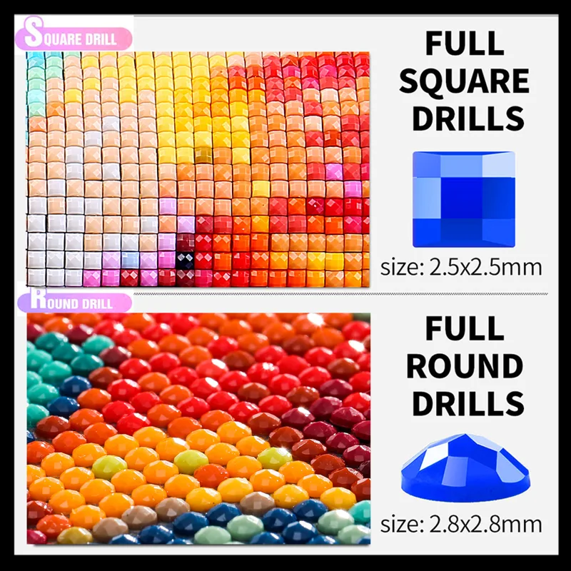 Kırmızı Flora elmas boyama 5 P - Embroidery Rose Stitch incelemesi ve fiyatı