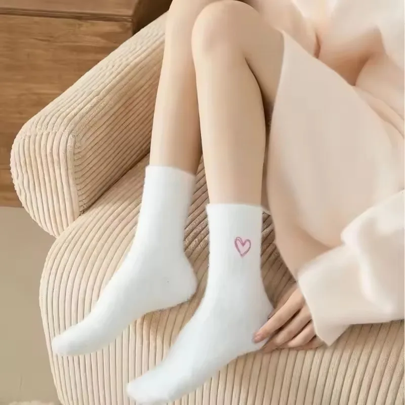 5 çift kadın kalınlaşmış vizon - Embroidery On Socks incelemesi ve fiyatı
