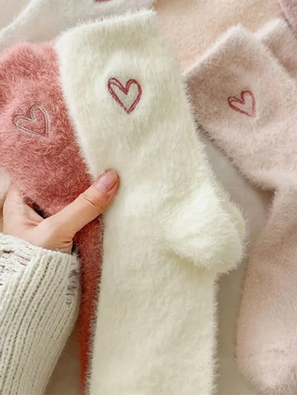 5 çift kadın kalınlaşmış vizon - Embroidery On Socks incelemesi ve fiyatı